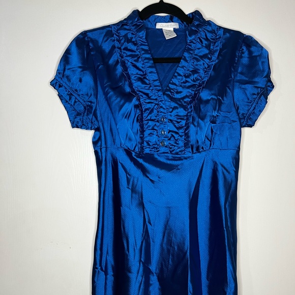 Royal Blue Blouse - Picture 2 of 2